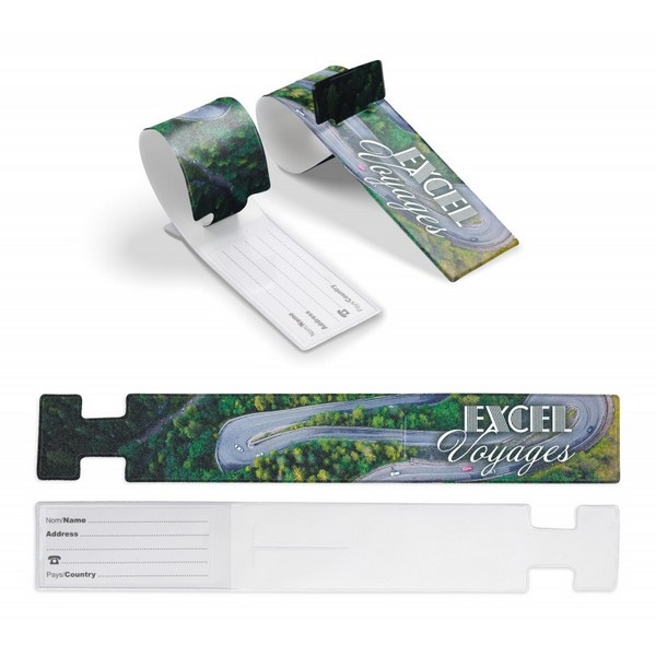 Étiquette à bagage Made in France -