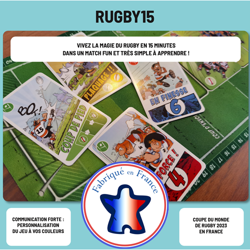 Jeu - Rugby15 - Made in France