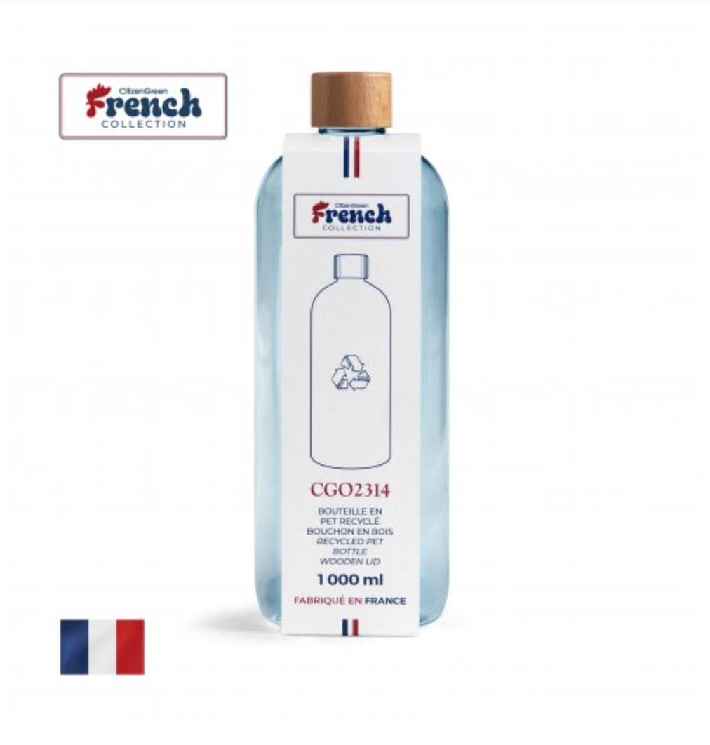 Gourde Juju de 1000 mL Made in France en PET recyclé - 2