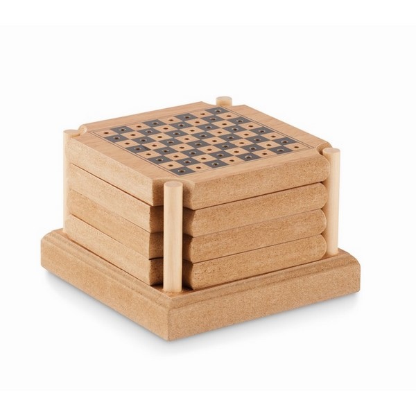 COASTGAME  Jeu de sous-verre 4 pièces -