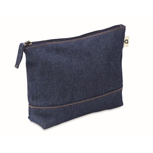 STYLE POUCH  Trousse en denim recyclé