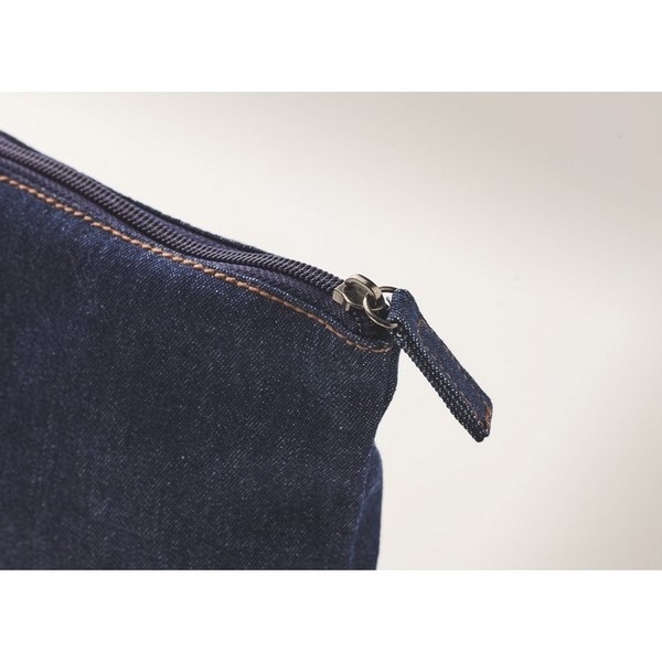 STYLE POUCH  Trousse en denim recyclé -