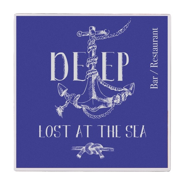 Sous-verre cristal carre Made in France -