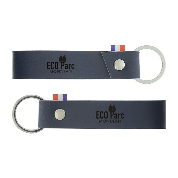 Porte-clés Made in France cuir végétal -