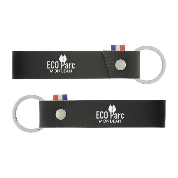 Porte-clés Made in France cuir végétal -