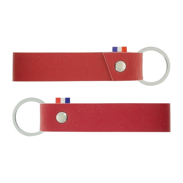 Porte-clés Made in France cuir végétal -