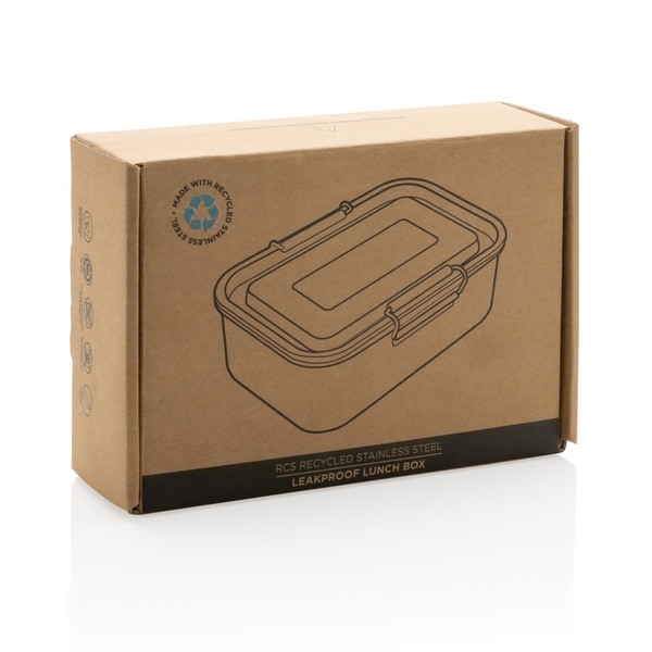 Lunch box étanche en acier inoxydable recyclé RCS - 10