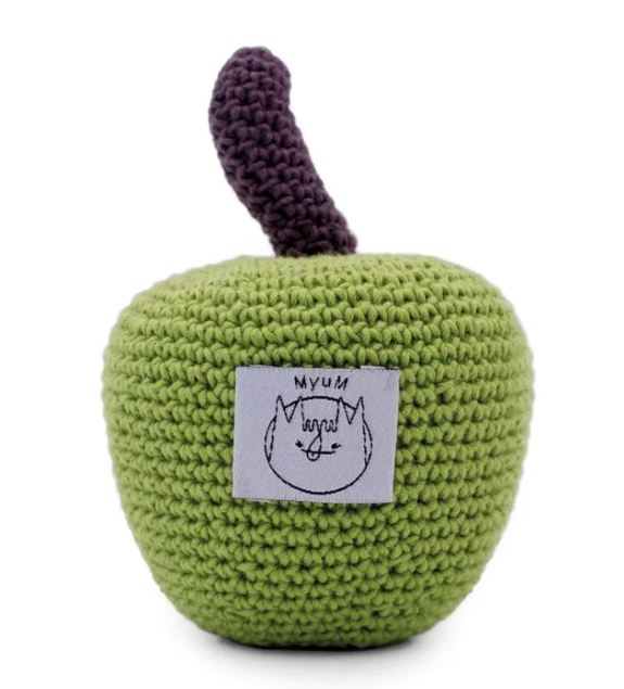 Newton la Pomme en crochet, en coton bio - 3