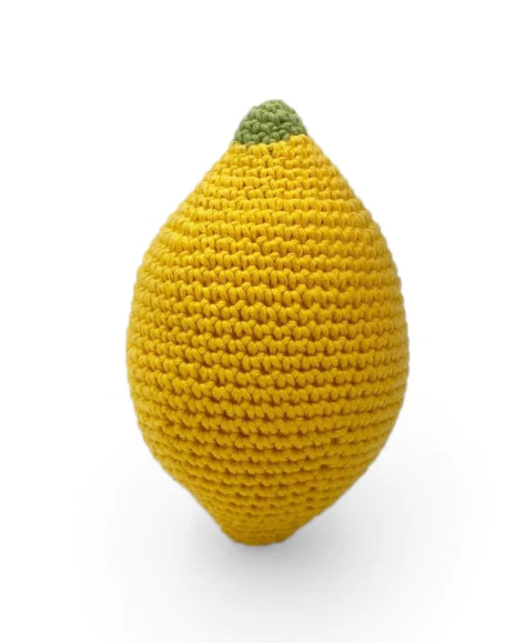 Citron en crochet, en coton bio