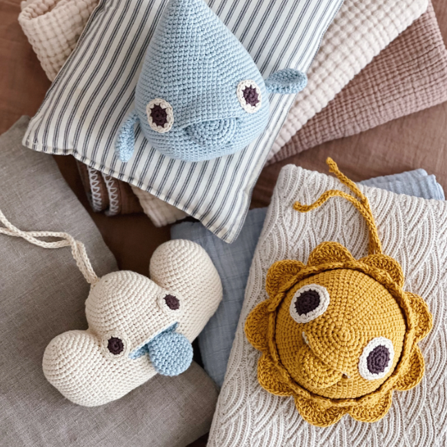 Sonny Sun - boite à musique en coton bio - 3