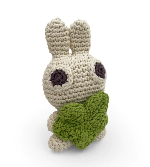 Lapin en crochet, coton bio - 3