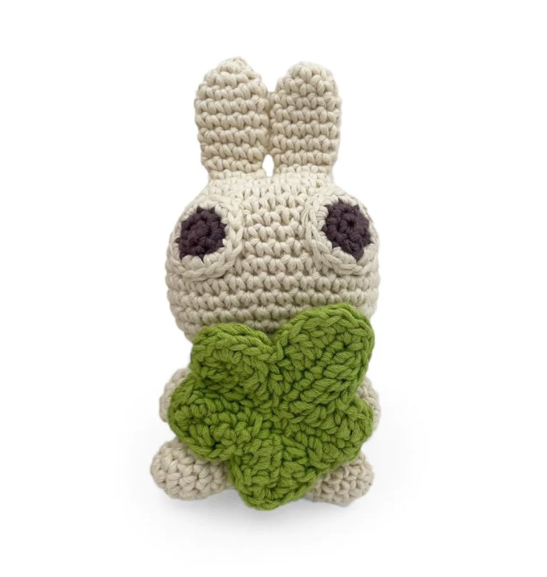 Lapin en crochet, coton bio