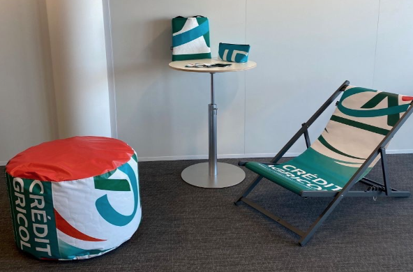 Transat bâche upcyclée Made in France - 4