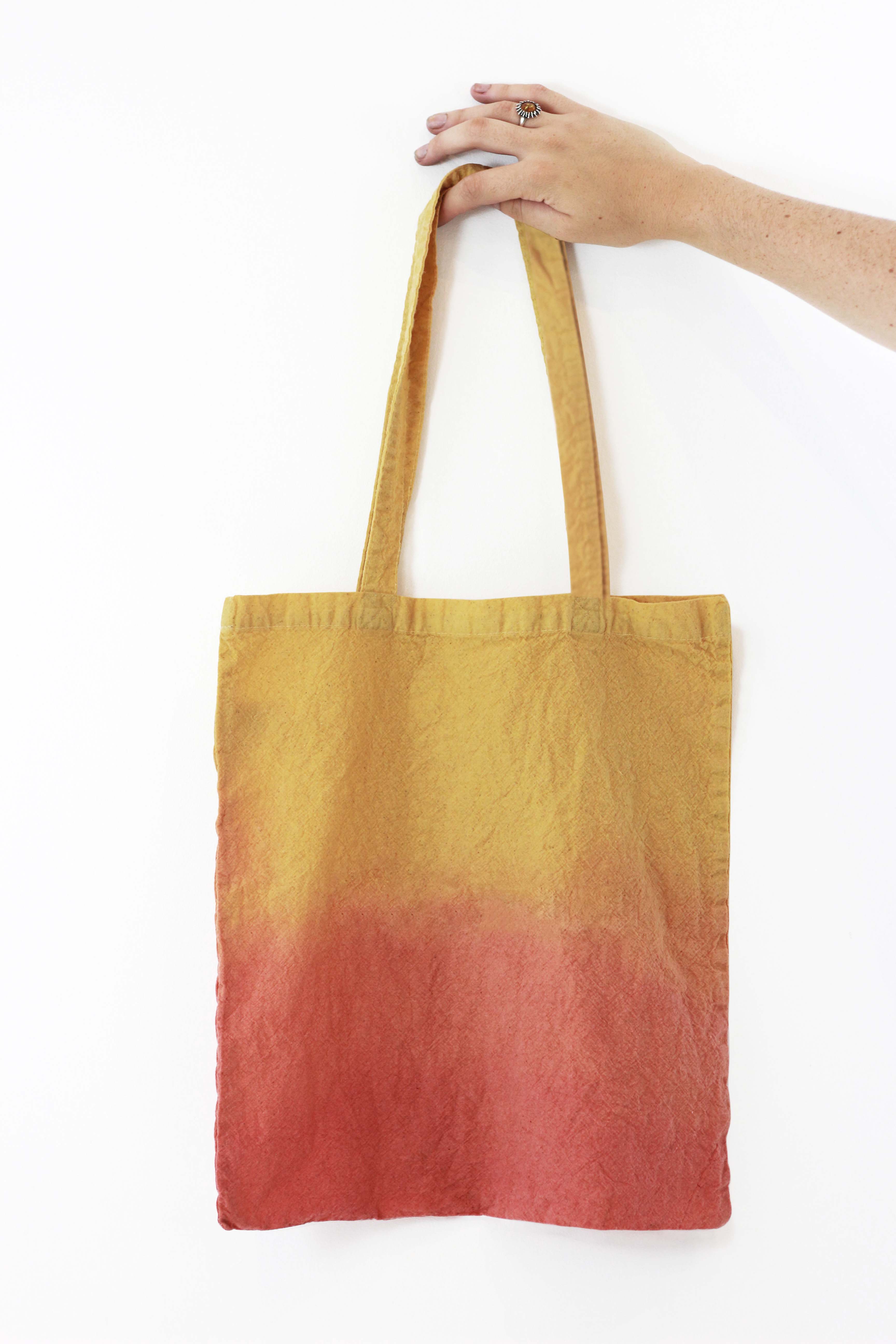 Tote bag coton biologique teinture végétale 37 x 40 cm - 2