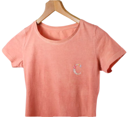 Tee-shirt coton biologique teinture végétale