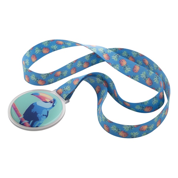 Tour de cou rPET avec médaille