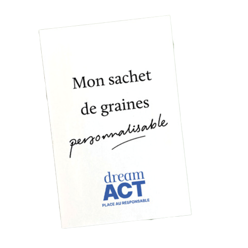 Sachet de graines biologiques personnalisable - 2