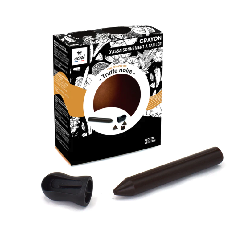 Coffret crayon d'assaisonnement à la truffe et son taille crayon