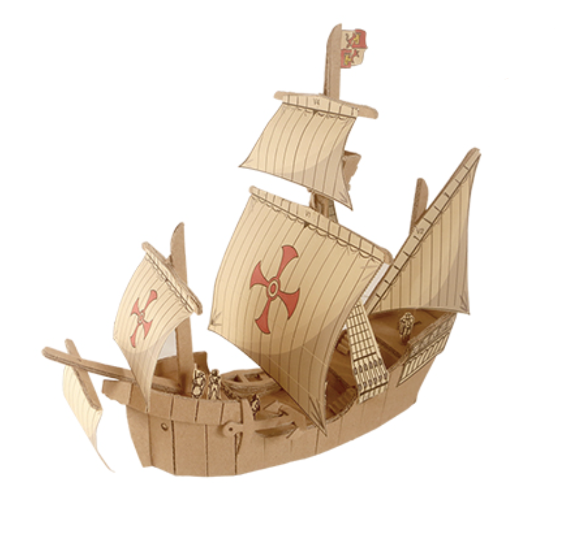 Construction de la Santa Maria Géante