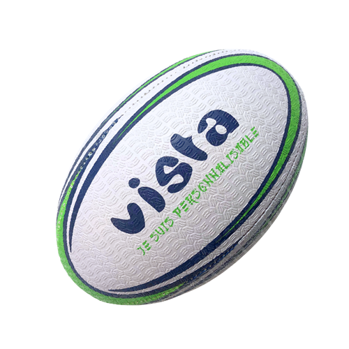 Ballon de rugby en matières recyclées