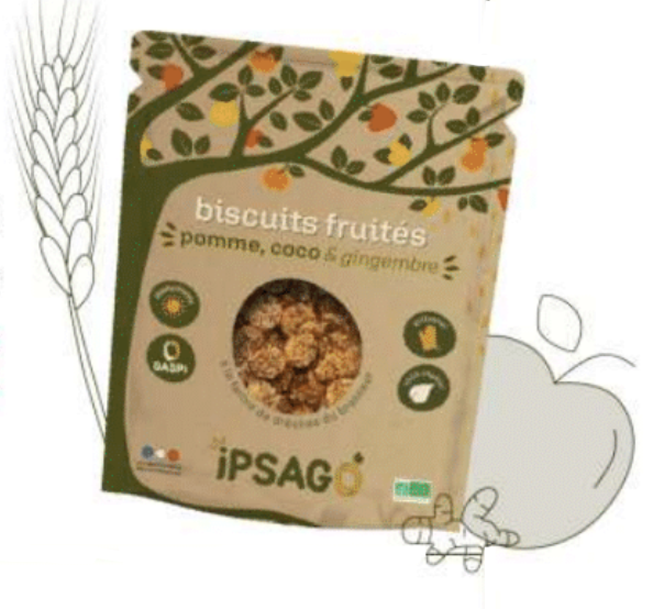 Biscuits fruités biologiques