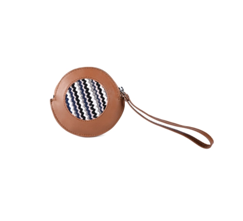 Porte monnaie rond en matières recyclées - 3