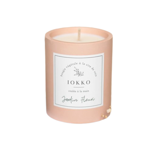 Bougie à la cire de soja Jardin Fleuri