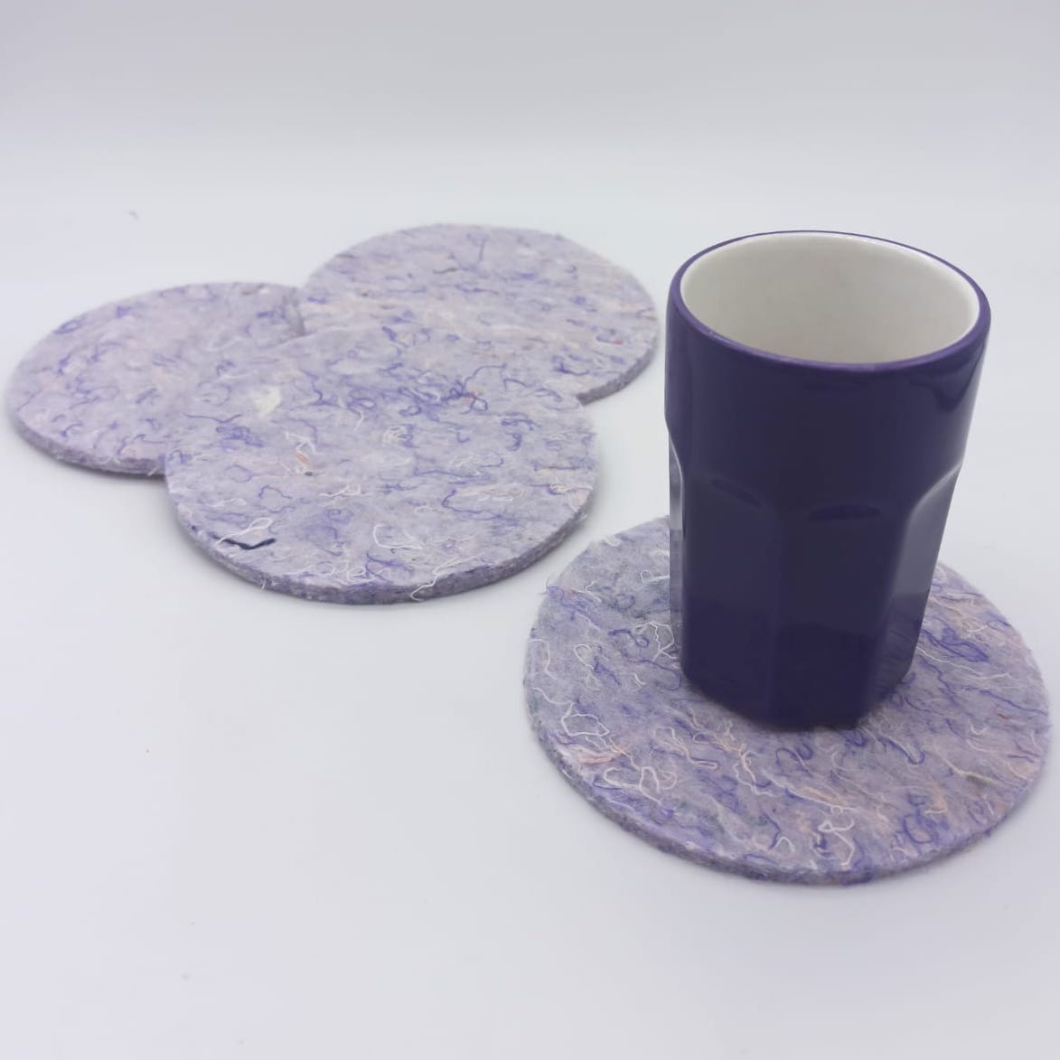 Sous verres upcyclés Made in France - 4