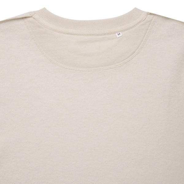 Sweater à col rond en coton recyclé  - 13