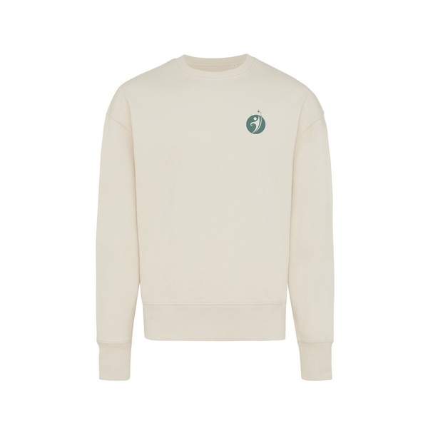 Sweater à col rond en coton recyclé  - 4