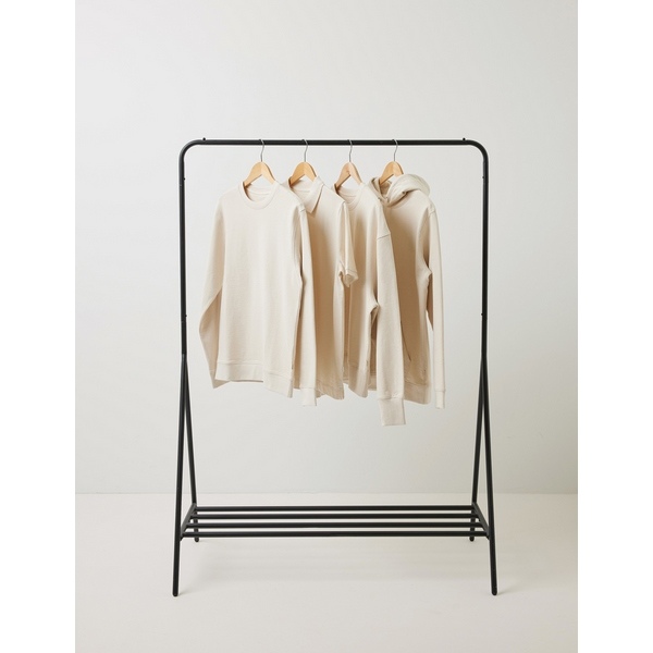 Sweater à col rond en coton recyclé  - 18