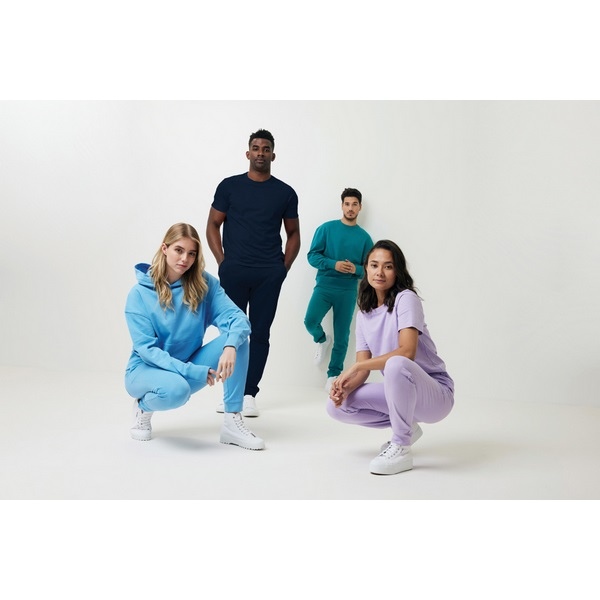 Sweater à col rond en coton recyclé  - 16