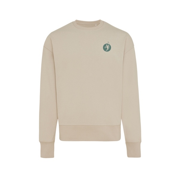 Sweater à col rond en coton recyclé  - 6