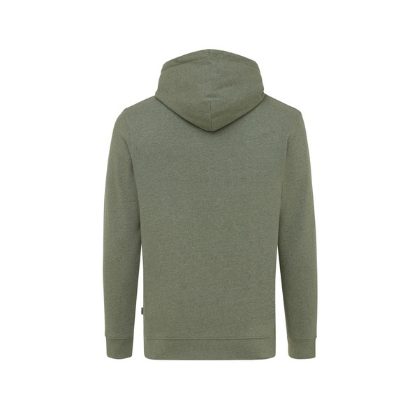 Sweat à capuche en coton recyclé et non teinté Iqoniq Torres -