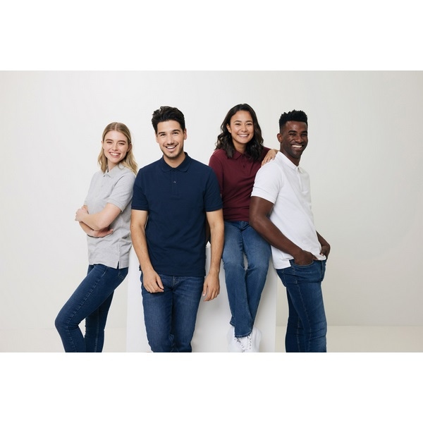 Polo en coton piqué et recyclé Iqoniq Yosemite - 15