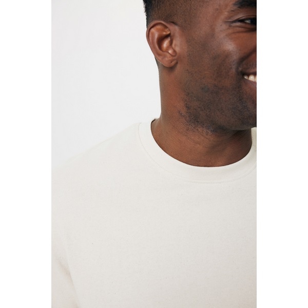 Pull à col rond en coton recyclé non teinté Iqoniq Denali - 10