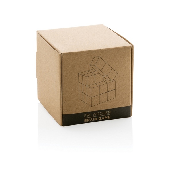 Casse-tête en bois dans une pochette en toile - 6