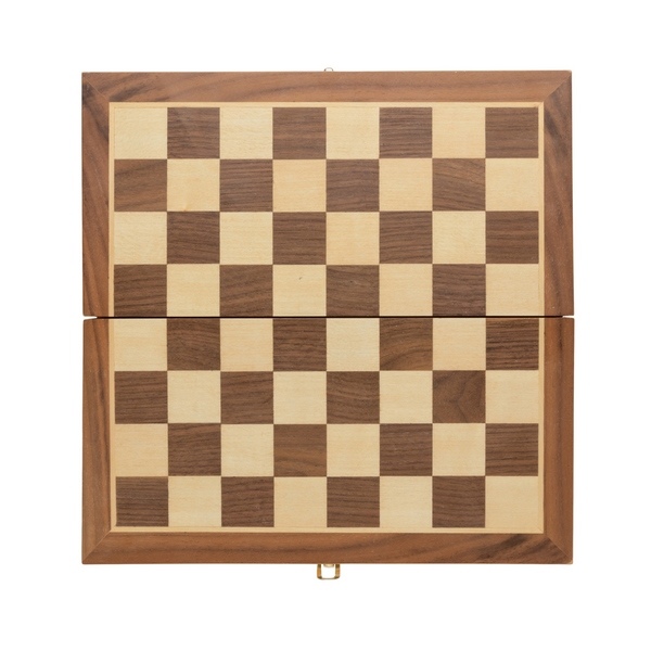Jeu d'échecs pliable en bois - 3