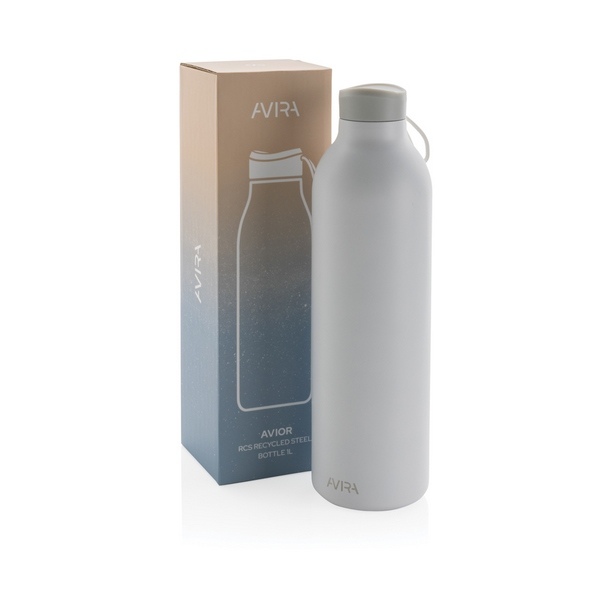 Bouteille isotherme 1L en acier recyclé - Avira Avior - 49