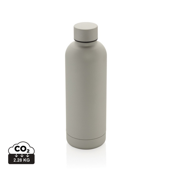 Bouteille isotherme 500ml en acier inoxydable recyclé - 1