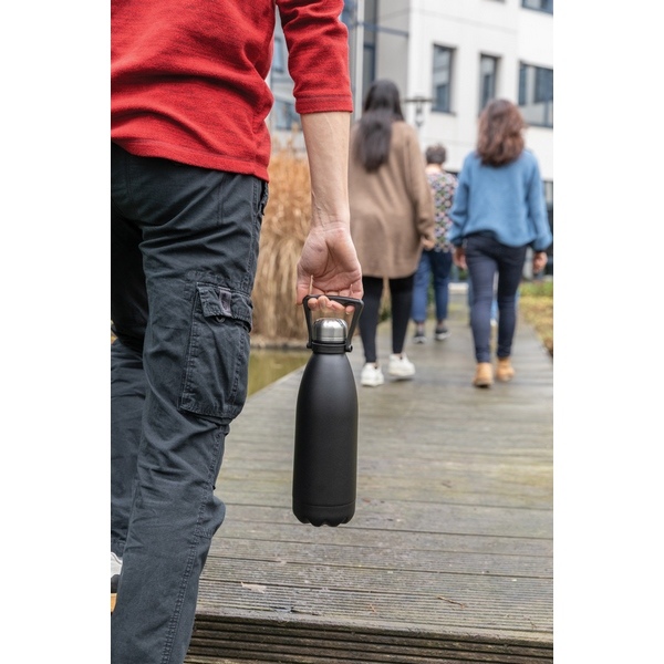 Bouteille isotherme 1.5L en acier inoxydable recyclée - 13