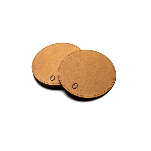 Sous verre cuir recyclé Made in France