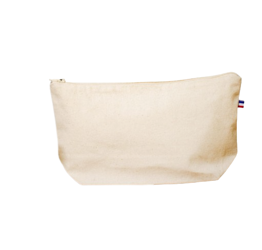 Trousse confectionnée en France en coton Oekotex  - Cleo