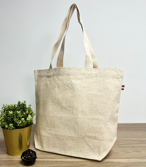 Cabas en coton et chanvre Origine France garantie - Valerie L -