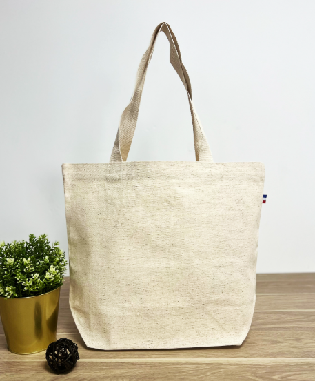 Cabas en coton et chanvre Origine France garantie - Valerie L -