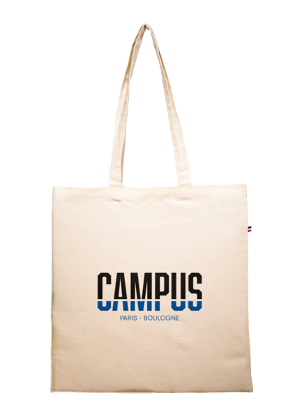 Tote bag confectionné en France en coton - Victor