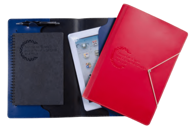 Etui tablette en cuir recyclé Made in France