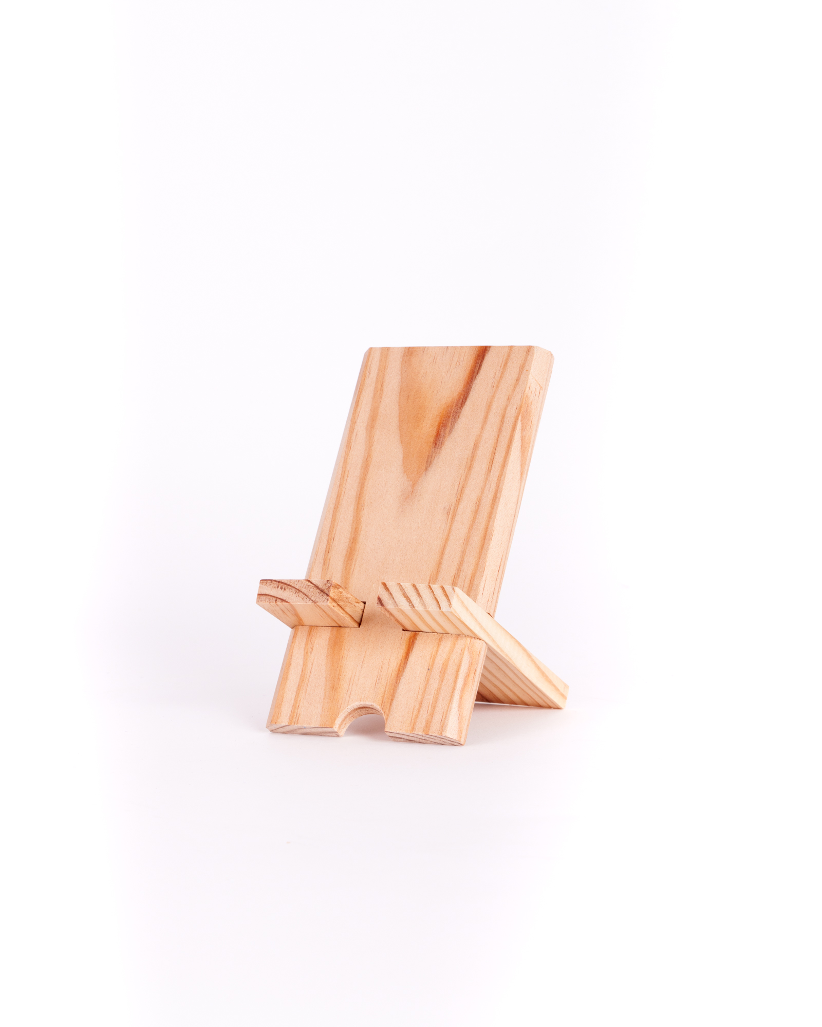 Support de téléphone en bois revalorisé Made in France -