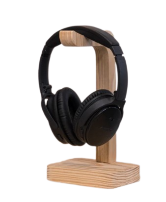 Support de casque en bois revalorisé Made in France