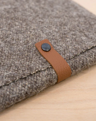 Housse de transport en laine revalorisée Made in France -